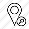 Map Pin Search Icon