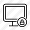 Monitor Lock Icon