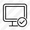 Monitor Ok Icon