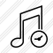 Music Clock Icon