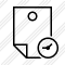 Note Clock Icon