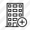 Office Building Add Icon