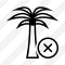 Palmtree Cancel Icon