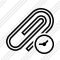 Paperclip Clock Icon