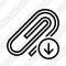 Paperclip Download Icon