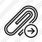 Paperclip Next Icon