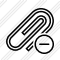 Paperclip Remove Icon