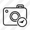 Photocamera Clock Icon