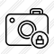 Photocamera Lock Icon