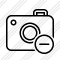 Photocamera Remove Icon