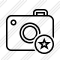 Photocamera Star Icon