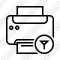 Print Black Filter Icon