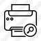 Print Black Search Icon