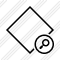 Rhombus Search Icon