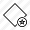 Rhombus Star Icon