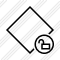 Rhombus Unlock Icon