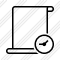 Script Blank Clock Icon