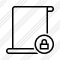 Script Blank Lock Icon