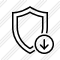 Shield Download Icon