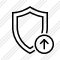 Shield Upload Icon
