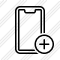 Smartphone 2 Add Icon