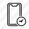 Smartphone 2 Clock Icon