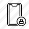 Smartphone 2 Lock Icon