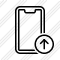 Smartphone 2 Upload Icon