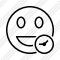 Smile Laugh Clock Icon