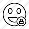 Smile Laugh Lock Icon