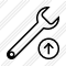 Spanner Upload Icon