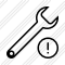 Spanner Warning Icon