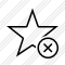 Star Cancel Icon