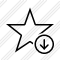 Star Download Icon