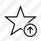 Star Upload Icon