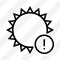 Sun Warning Icon