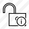 Unlock Information Icon