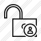 Unlock User Icon