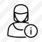 User Woman Information Icon