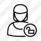 User Woman Unlock Icon