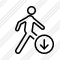 Walking Download Icon