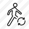 Walking Refresh Icon