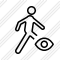 Walking View Icon