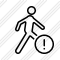 Walking Warning Icon