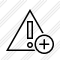 Warning Add Icon