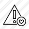 Warning Favorites Icon