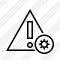 Warning Settings Icon