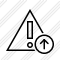 Warning Upload Icon