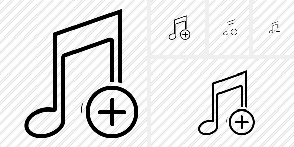 Music Add Icon