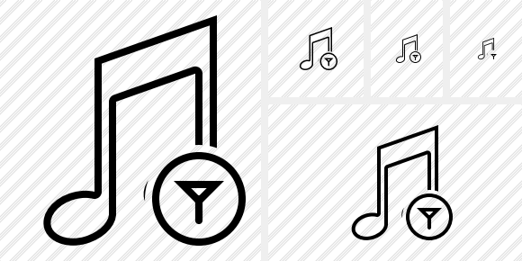 Music Filter Icon